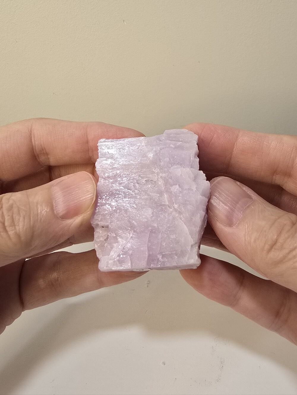 Kunzite Crystal Chunk Specimen #B